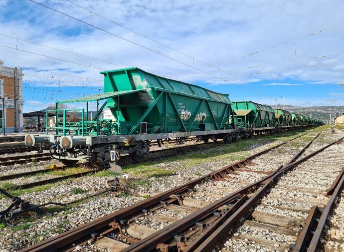 Vagones cedidos por Renfe.