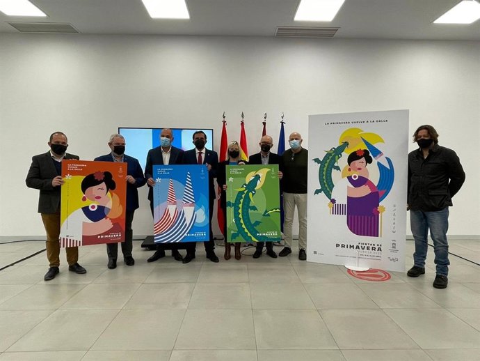 Presentación cartel fiestas de primavera 2022