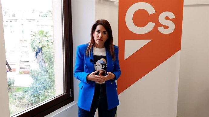La portavoz de Cs en el municipio de San Juan de Aznalfarache (Sevilla), Fátima Manchado.