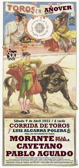 Cartel Corrida Añover de Tajo