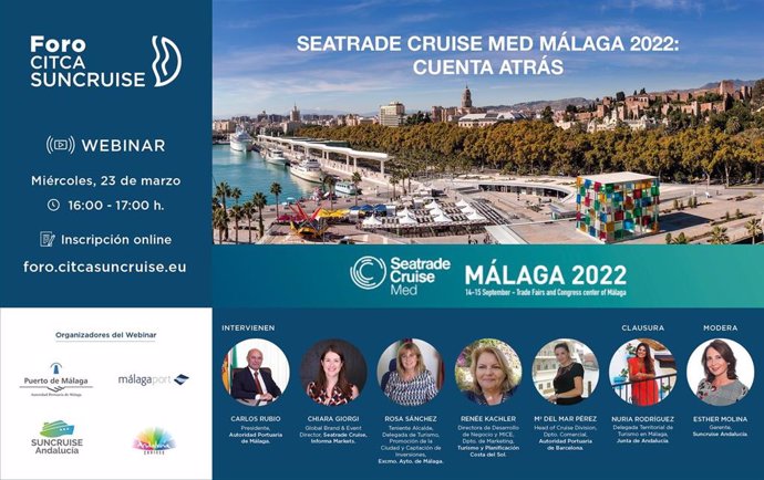 Webinar 'Seatrade Cruise Med 2022: cuenta atrás'