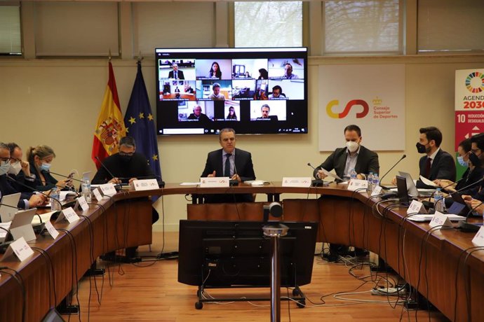 El presidente del CSD, José Manuel Franco, preside la Comisión Sectorial del Deporte