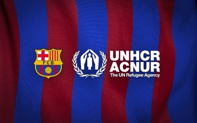 Colaboración entre el FC Barcelona y ACNUR