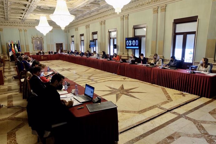 Pleno del Ayuntamiento de Huelva correspondiente al mes de marzo.