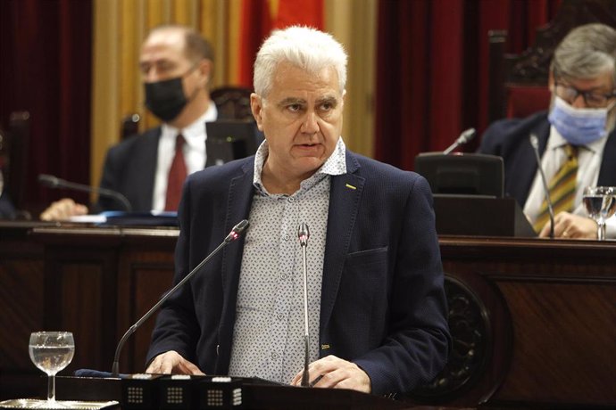 Archivo - El diputado y portavoz del Grupo Parlamentario El PI-Proposta en el Parlament balear, Josep Meli. 