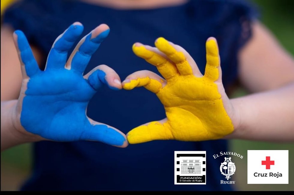 Cartel de la campaña de donativos que pone en marcha la Fundación de El Salvador de Rugby.