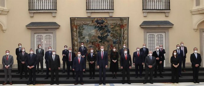 El rey Felipe VI recibe a Hostelería de España