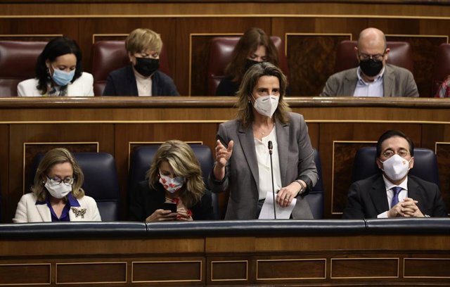 La vicepresidenta tercera y ministra para la Transición Ecológica y el Reto Demográfico, Teresa Ribera