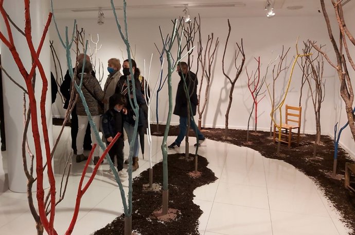 Exposición del artista Fernando Serrano que puede verse hasta el 23 de abril en la sala de arte El Brocense de Cáceres