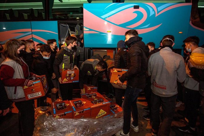 Escolares de Valncia colaboran con Ucrania