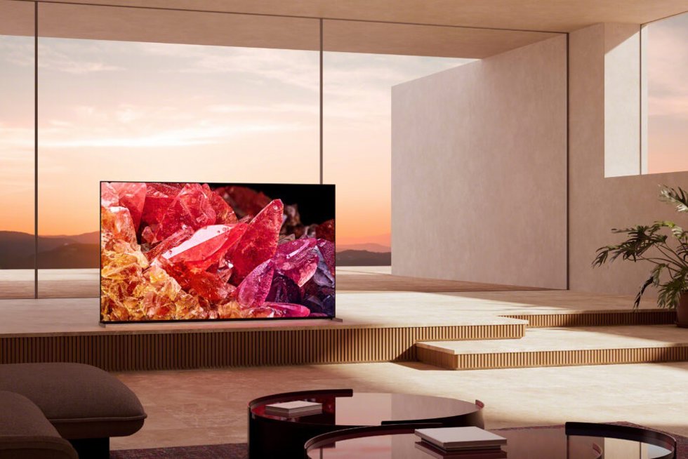Televisor de gran pulgada de Sony