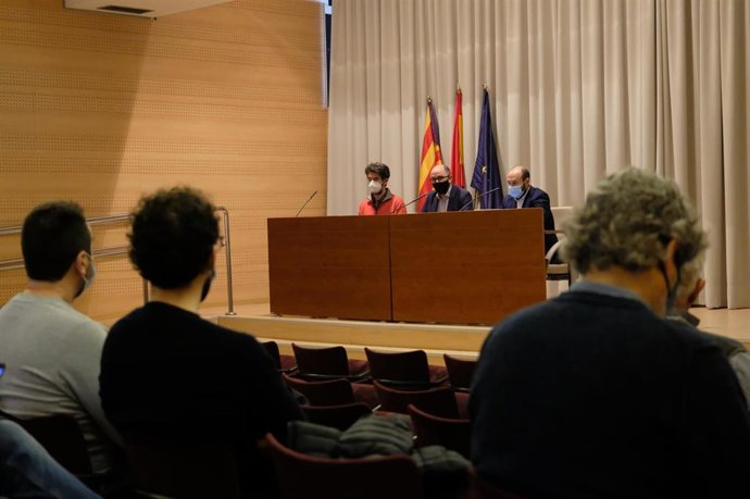 El director general de Energía y Cambio Climático, Pep Malagrava, durante las jornadas para la transición energética en Baleares organizadas por el 'Clean Energy for EU Islands'.