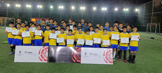El Cádiz CF tendrá un centro asociado en LaLiga Football Schools India.