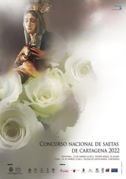 Cartel del VIII Concurso Nacional de Saetas de Cartagena