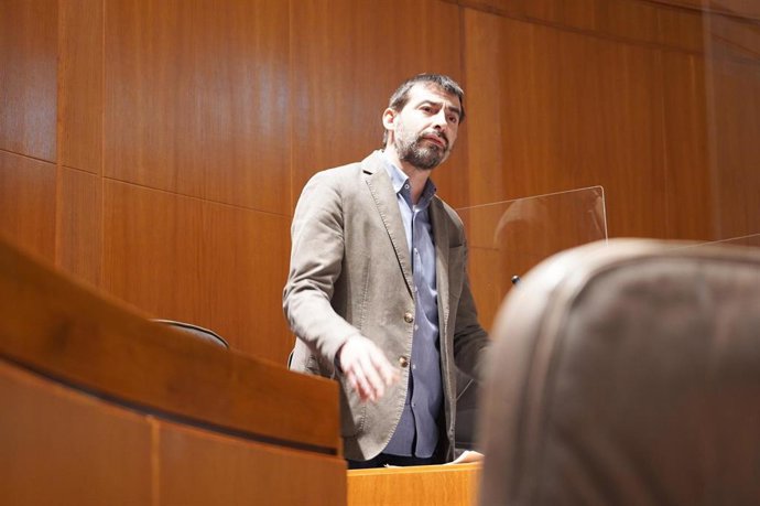 El diputado de IU, Álvaro Sanz.