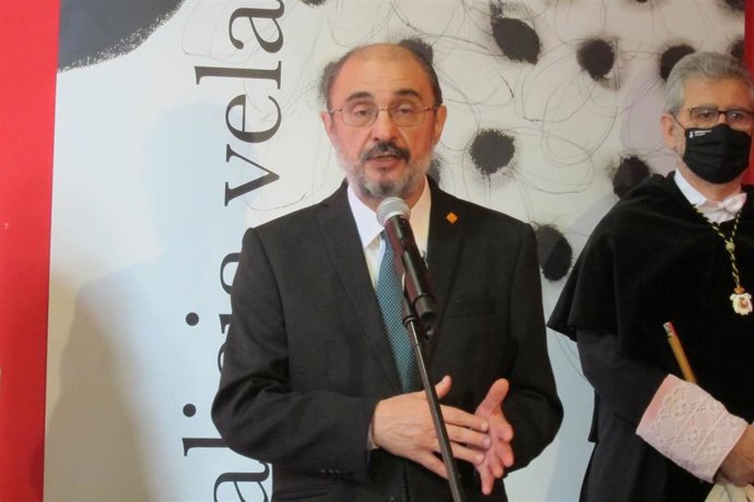El presidente de Aragón, Javier Lambán.