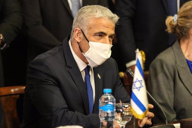 Archivo - El ministro de Exteriores de Israel, Yair Lapid