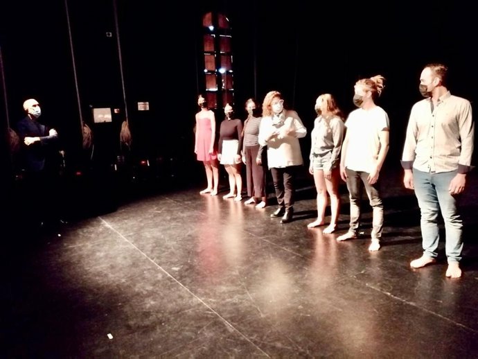 Celebración del Día Mundial del Teatro en la Escuela Superior de Arte Dramático (ESAD) de Sevilla.