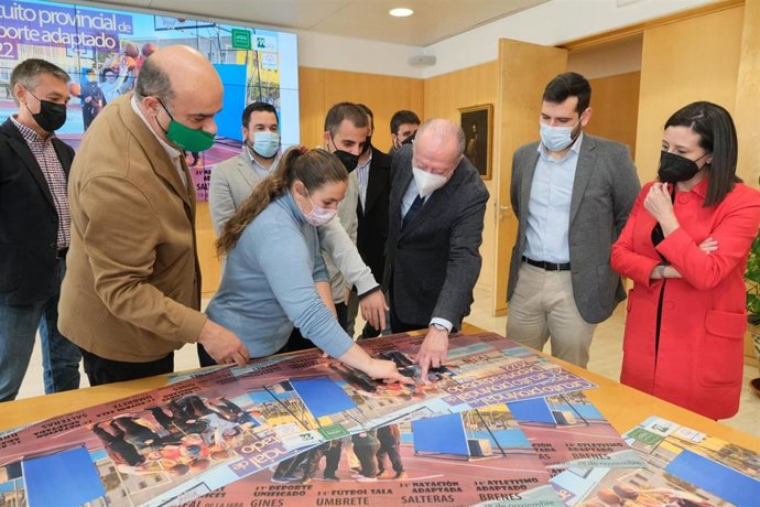 Presentación del circuito en la Diputación