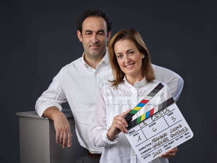 Los heladeros Angelines González y Fernándo Sáenz 