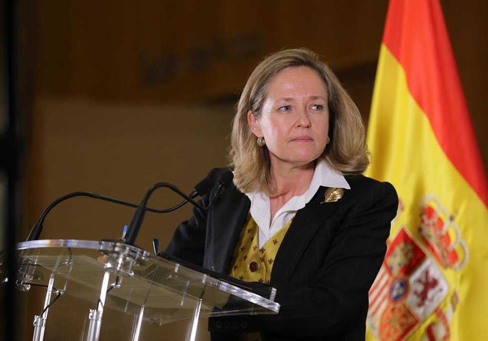 La vicepresidenta primera y ministra de Asuntos Económicos y Transformación Digital, Nadia Calviño.