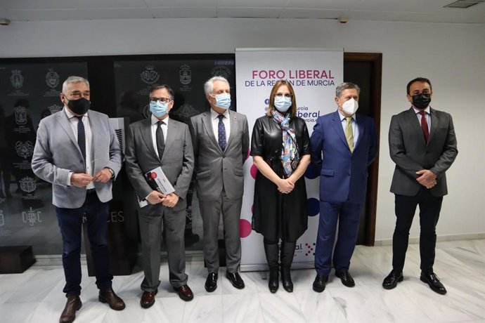 Participantes de la tercera edición del Foro Liberal de la Región de Murcia