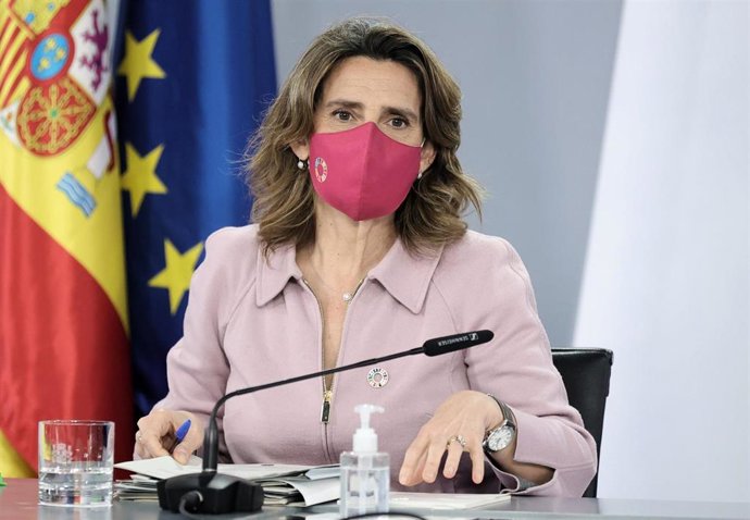 La vicepresidenta tercera y ministra para la Transición Ecológica y el Reto Demográfico, Teresa Ribera, en una foto de archivo.