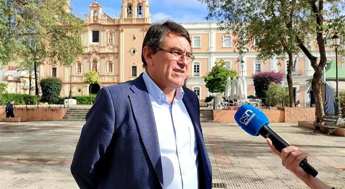 El diputado andaluz de Vox por Huelva, Rafael Segovia.