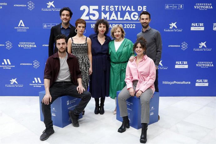 Photocall de la película 'La voluntaria' en el Festival de Cine de Málaga