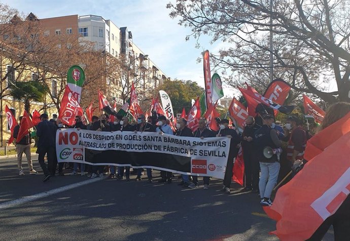 Sevilla.-Santa Bárbara no garantiza el empleo a corto plazo y vincula su futuro a la adjudicación de grandes contratos