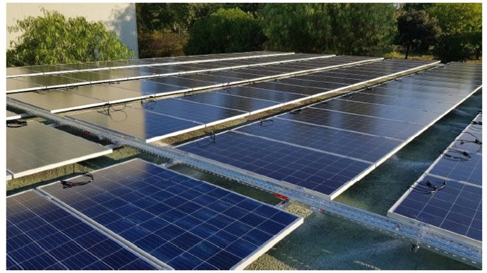 Imagen de una instalación fotovoltaica.