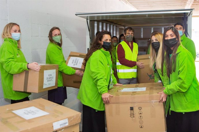 Archivo - Iberdrola envía más de ocho toneladas de material humanitario a Ucrania