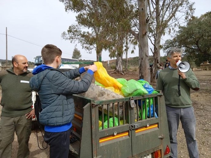 Imagen de la recogida de residuos.