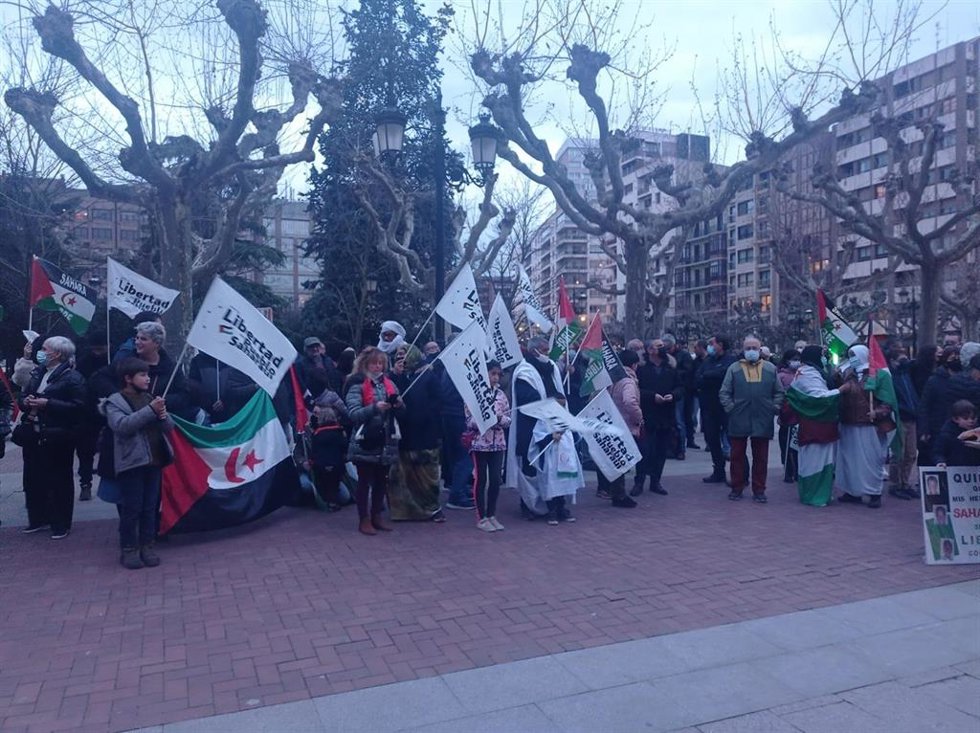 Concentración para pedir libertad y justicia para el Sáhara occidental