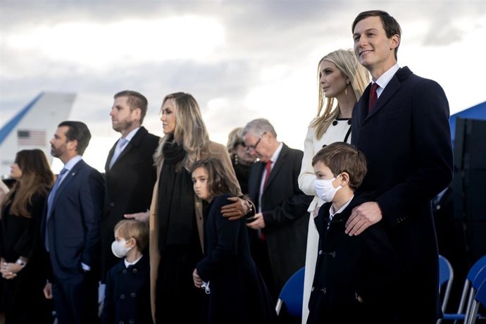 Archivo - La familia Trump
