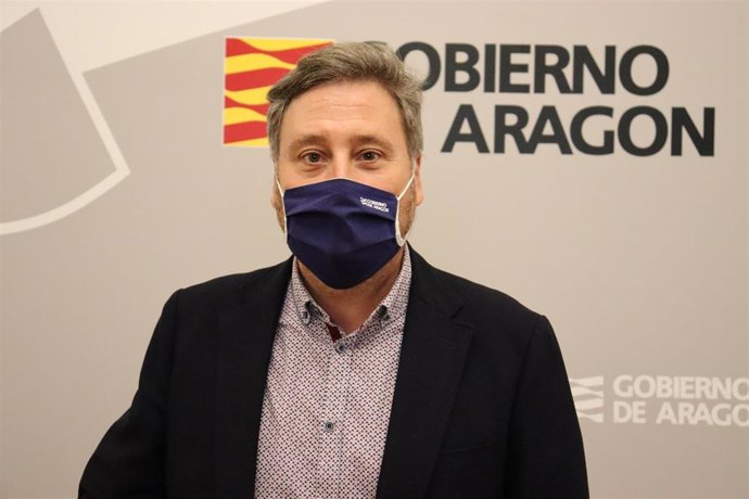 El consejero de Vertebración del Territorio, Movilidad y Vivienda del Gobierno de Aragón, Jose Luis Soro.