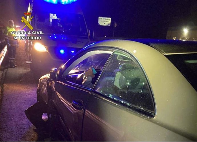 Vehículo del conductor que circuló en sentido contrario