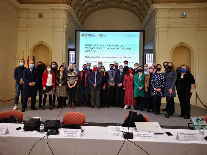 Constituido el Consejo de la Ciencia, la Tecnología y la Innovación de Aragón.