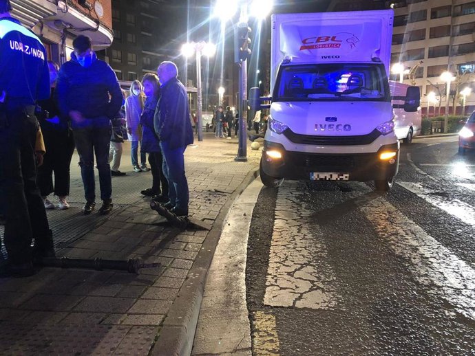 Accidente de tráfico en Barakaldo