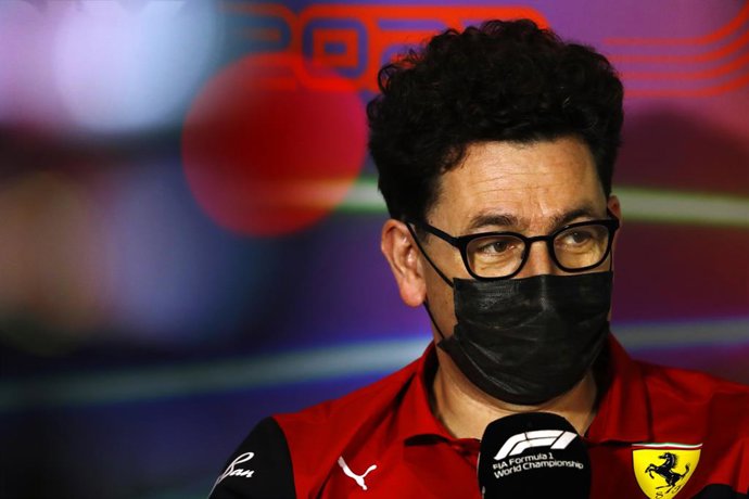 BINOTTO Mattia (ita), Managing Director of the Scuderia Ferrari, portrait, Team Principal press conference during the Formula 1 STC Saudi Arabian Grand Prix 2022, 2nd round of the 2022 FIA Formula One World Championship, on the Jeddah Corniche Circuit, 