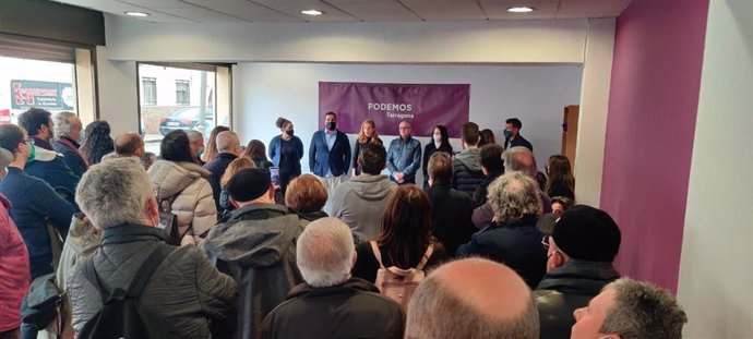 Inauguración de la sede de Podemos de Tarragona