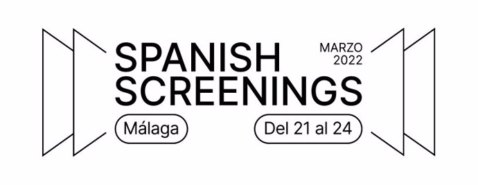 Archivo - Cartel de Spanish Screenings 2022, el mercado oficial de venta y promoción del cine español