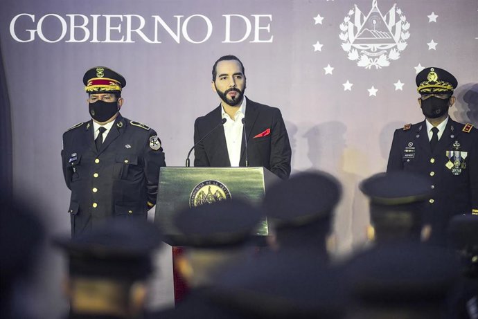 Archivo - El presidente de El Salvador, Nayib Bukele.