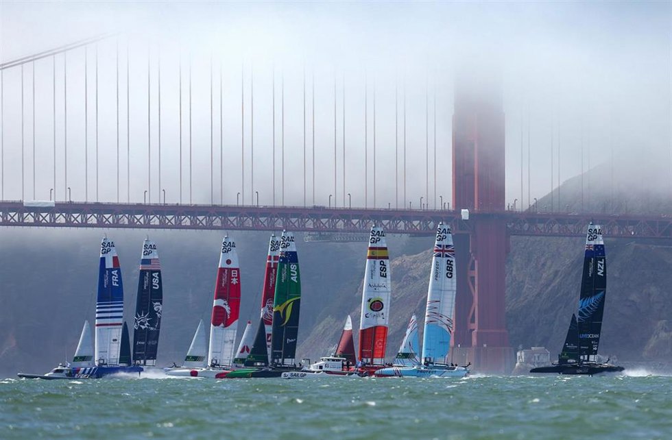 Jordi Xammar y el equipo español de SailGP son quintos en su debut en el Gran Premio de Estados Unidos