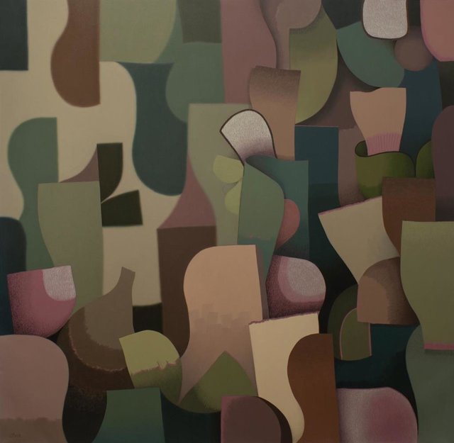 Archivo - Obra de Carlos Blanco.