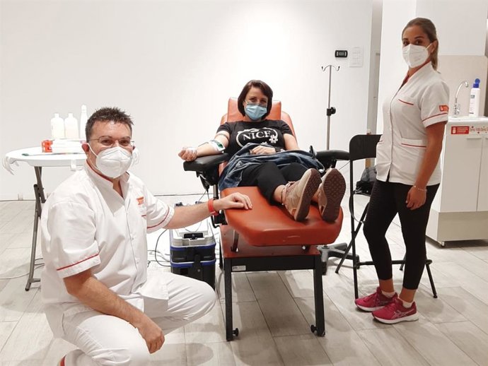 Donante de sangre del ICHH