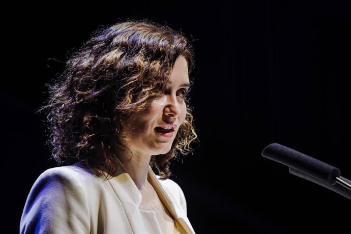La presidenta de la Comunidad de Madrid, Isabel Díaz Ayuso 