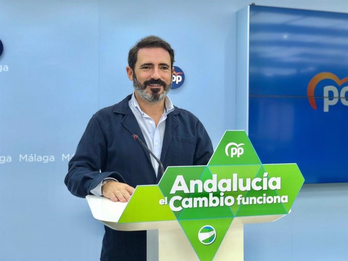 Archivo - El coordinador general del PP de Málaga, José Ramón Carmona.