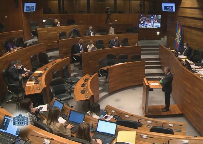 Pleno de la Junta General del Principado