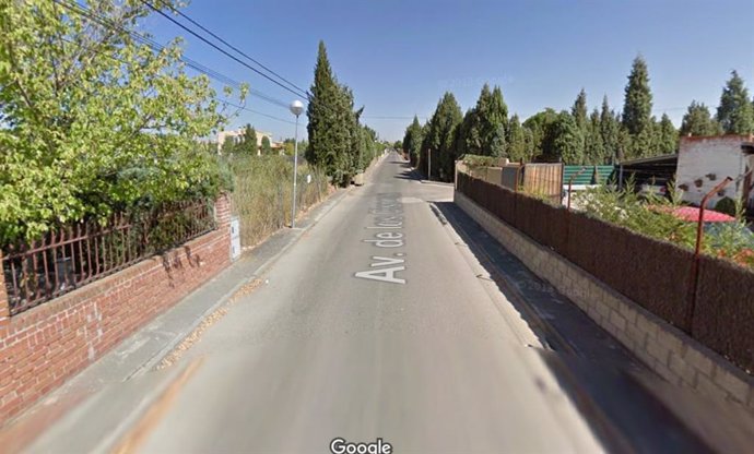 Avenida de los Cisneros de la localidad toledana de Yeles